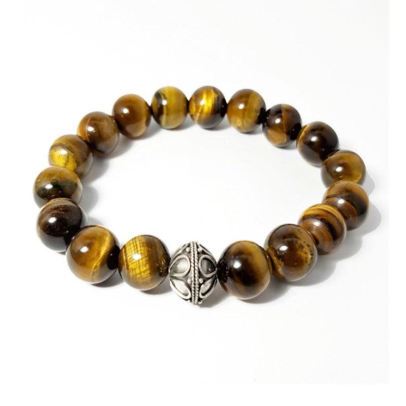 Tiger on sale bead bracelet