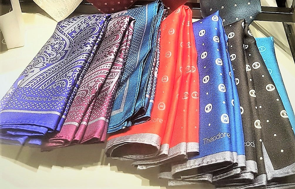 Buy Pocket squares/Handkerchiefs - Theodore Designs Melbourne | Australia's Premier Shopping Destination 