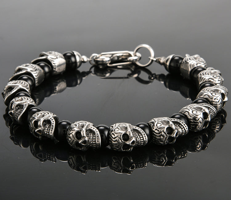 Buy Skull Bracelets For Him - Theodore Designs Melbourne | Australia's Premier Shopping Destination 